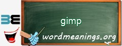 WordMeaning blackboard for gimp